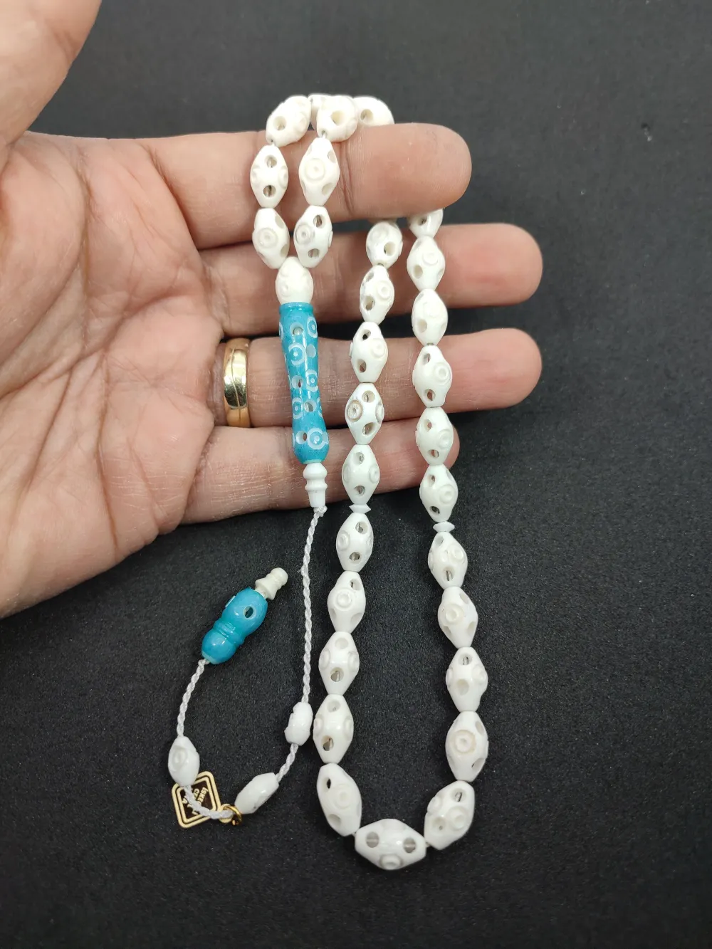 Başka Yerde Yok!!! İskeçeli̇ Cemi̇l Usta Eseri̇ Full Kalem Oyma  Deve Kemi̇ği̇ küçük resim 5