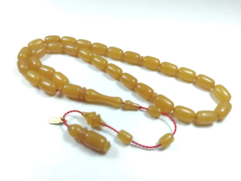 Ayhan Turan Usta İşi̇ İmzalı Mühürlü Sıkma Kehri̇bar küçük resim 2