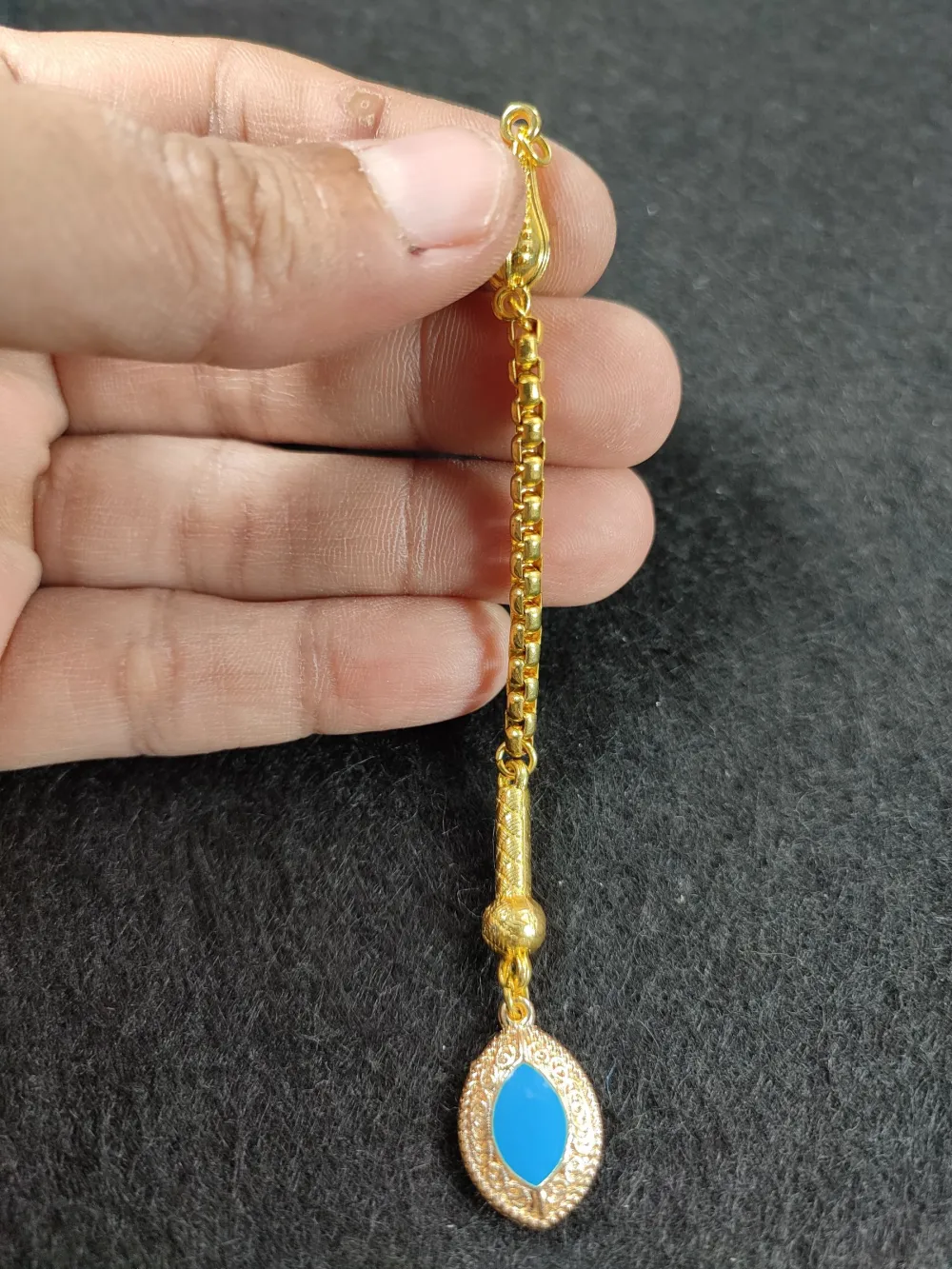 Alman Gümüş Tesbi̇h Püskülü