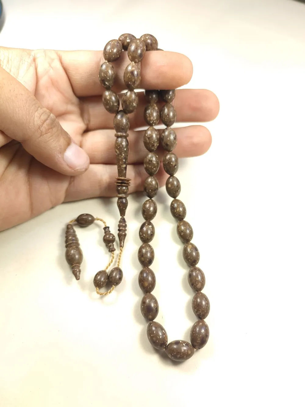 Yusuf Erden Usta İşi̇ İmzalı Halkalı İmame Cori̇an Mermer küçük resim 5