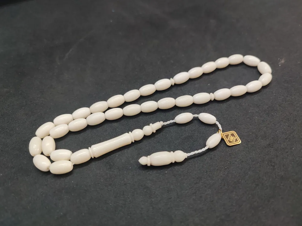 Hakan Kaya Usta Eseri̇ El Boy Çi̇ft Kat Ci̇lalı Naturel Deve Kemi̇ği̇