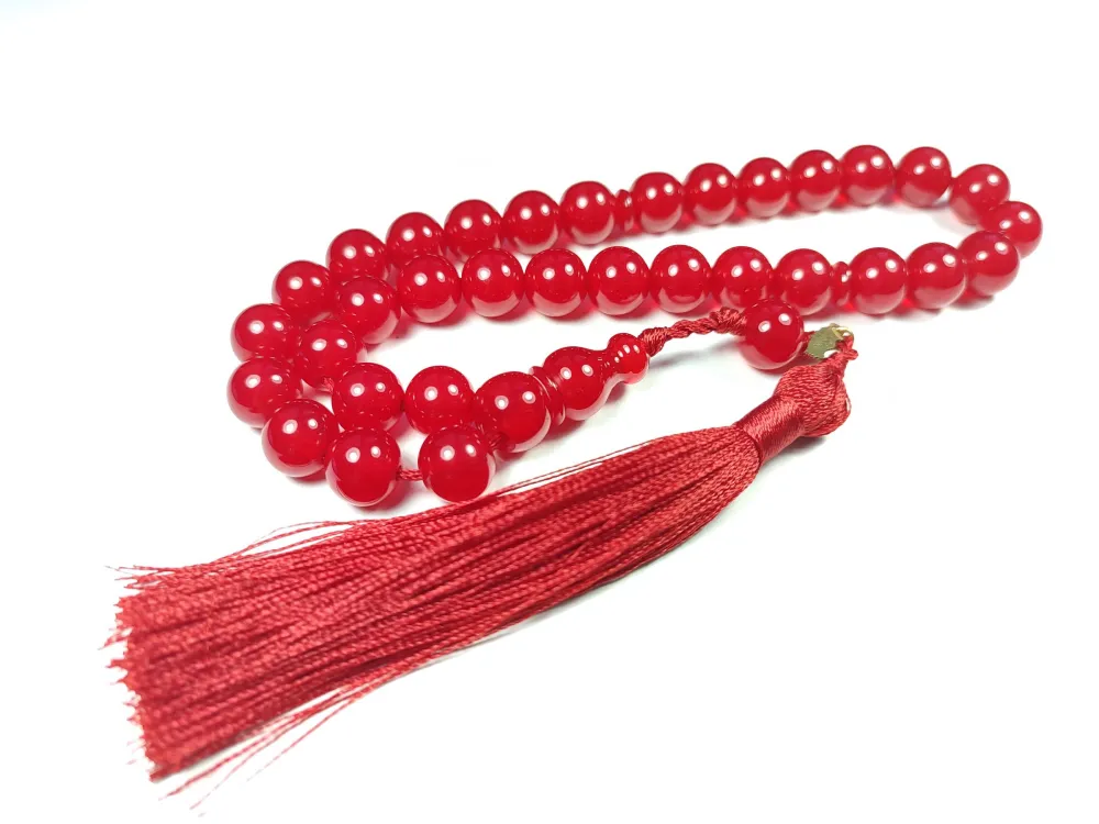 Ebu Zeyn Usta İşi̇ İmzalı Mühürlü Sıkma Kehri̇bar küçük resim 3