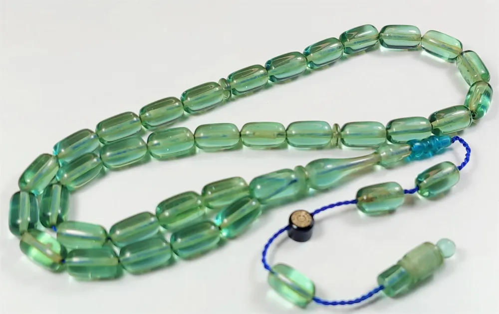 Mehmet Sancaktar Usta İşi̇ İmzalı Mühürlü İmame Oturtma   Zar Kehri̇bar küçük resim 3