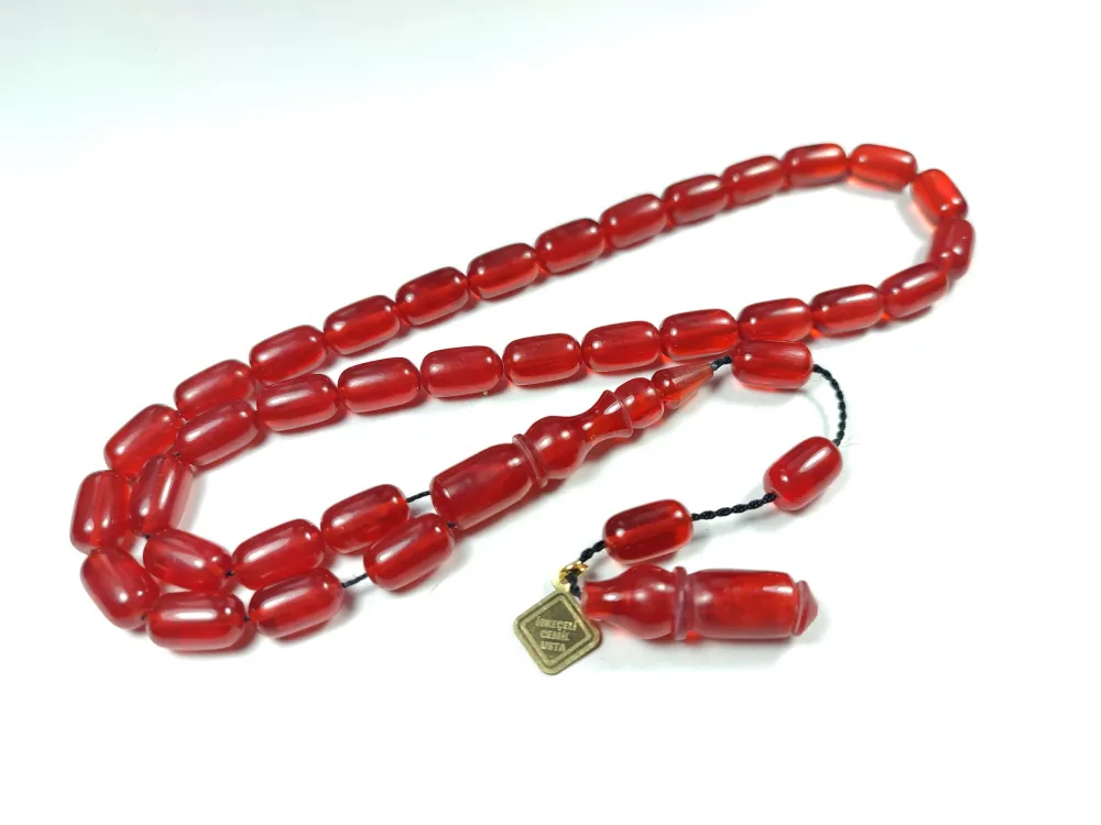 İskeçeli̇ Cemi̇l Usta İşi̇ İmzalı  Alman Zar Kehri̇bar