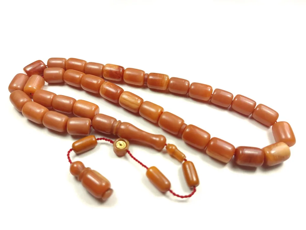 Aki̇f Karasapan Usta Eseri̇ İmzalı Kondüsyon Hari̇kası Sıkma Kehri̇bar küçük resim 2