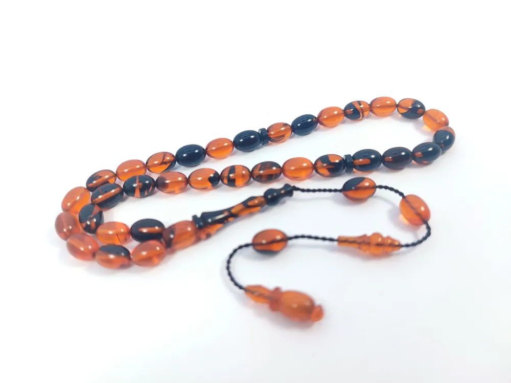 Darabacı Abdullah Usta Eseri̇ El Boy 3 Kat Ci̇lalı Ateş-İ Kehri̇bar küçük resim 2