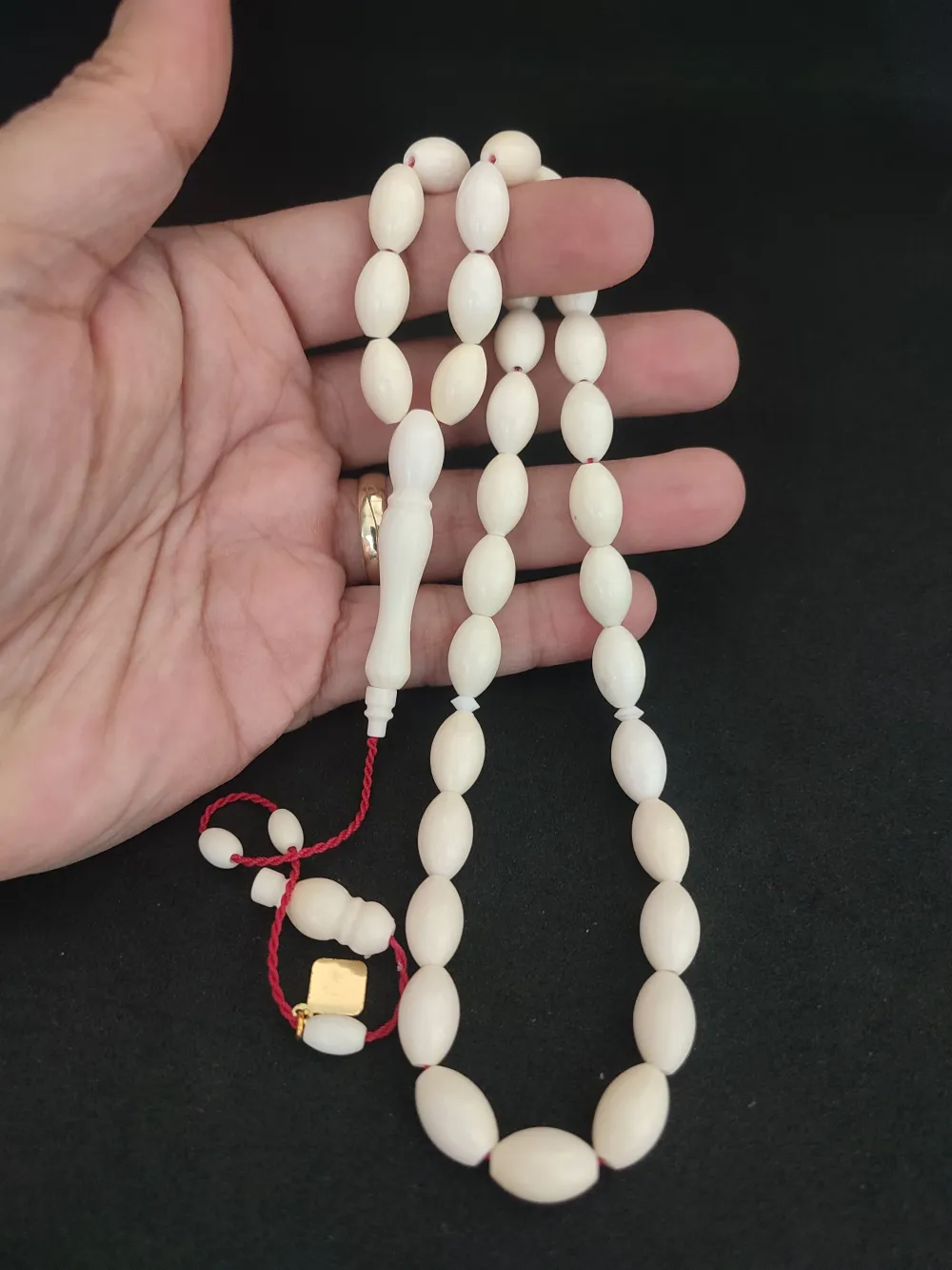 İskeçeli̇ Cemi̇l Usta Eseri̇  Çi̇ft Zımpara Çi̇ft Ci̇lalı Deve Kemi̇ği̇ küçük resim 4