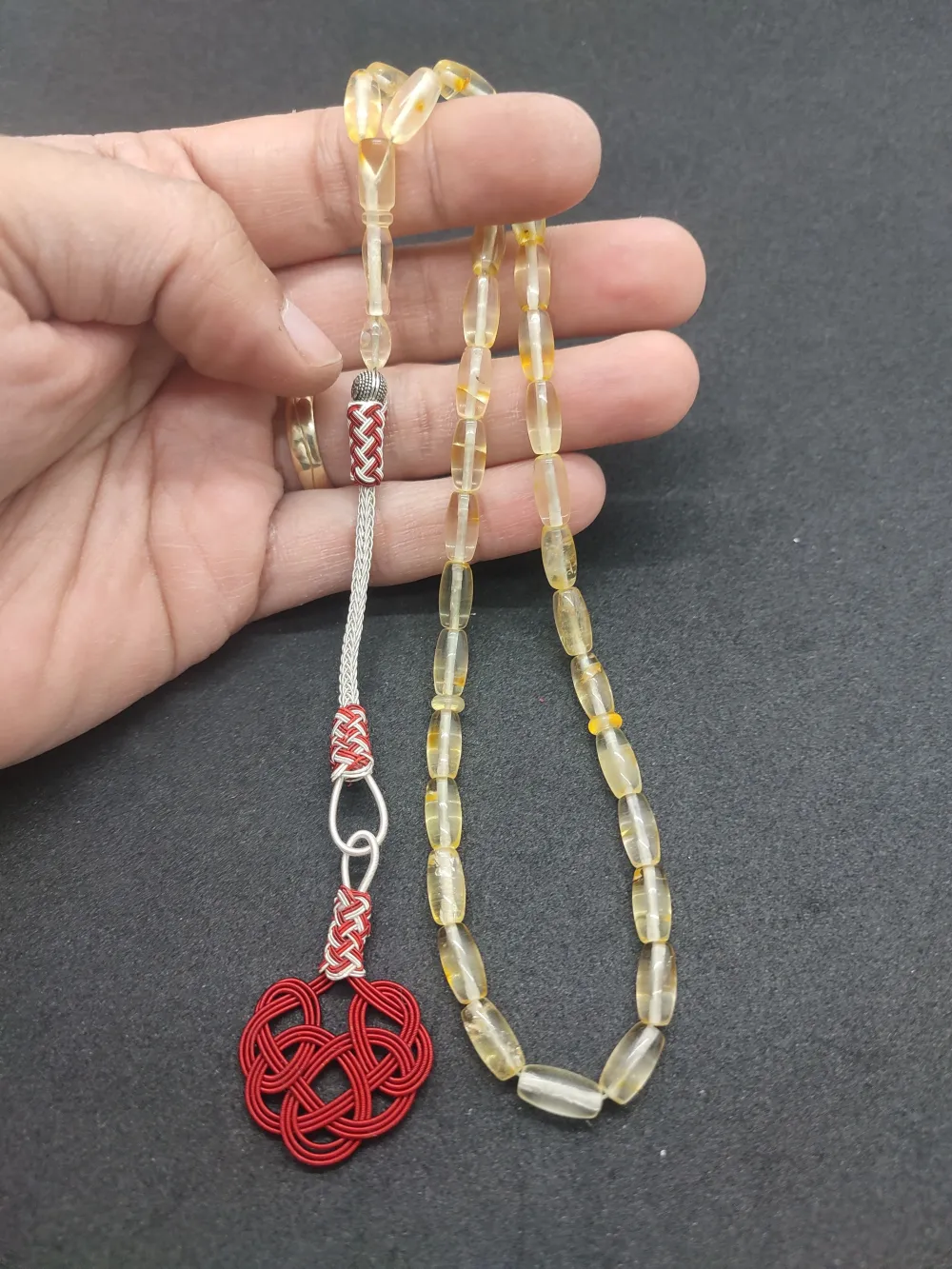 Bu  Fi̇yata Yok! 6.72 Gr. Kazaz Püsküllü 9.99 Gr Li̇tvanya Kaya Damla küçük resim 5