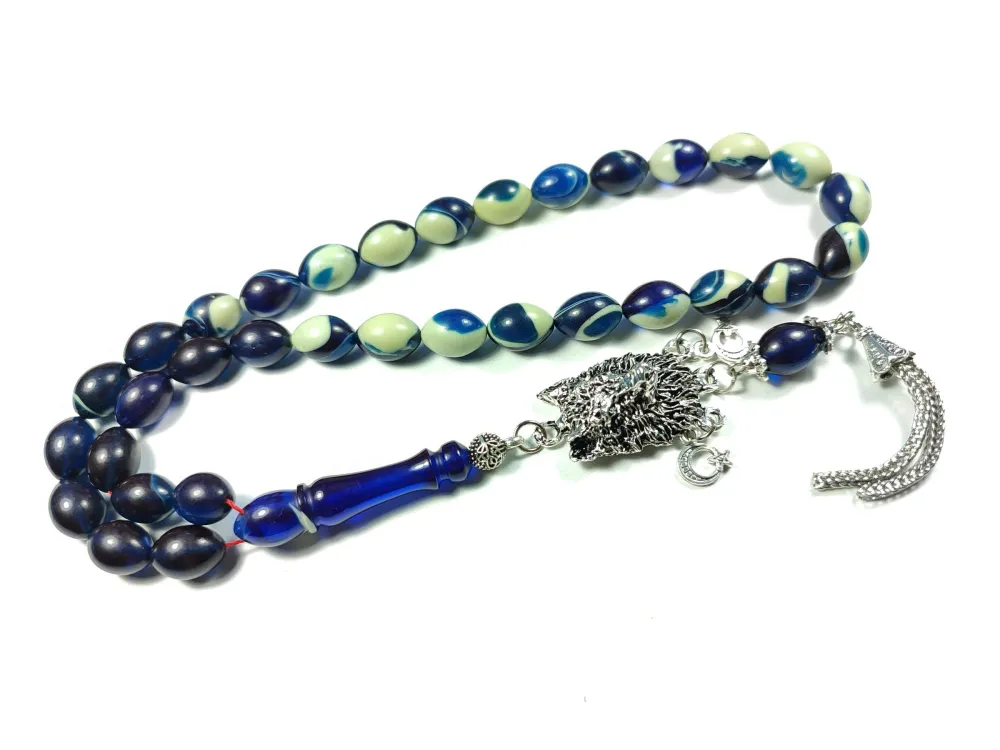 Kurt Başlı Alman Gümüş Püskül Kombi̇nli̇ 0.6 Deli̇m Katali̇n küçük resim 2