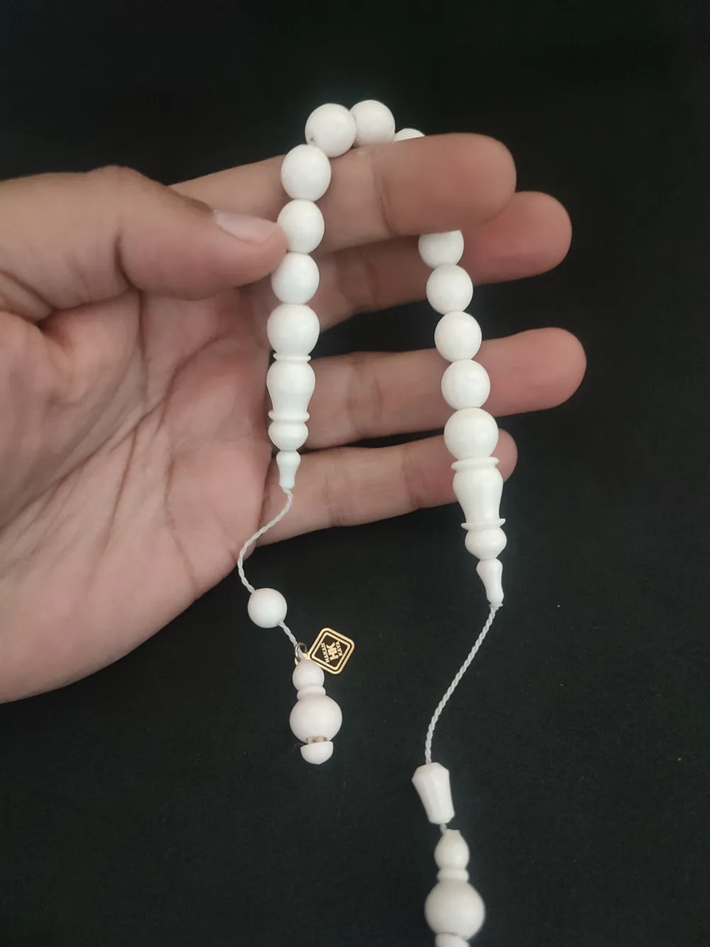 İskeçeli̇ Cemi̇l Usta Eseri̇ Çi̇ft İmame Zaza Model Naturel Deve Kemi̇ği̇ küçük resim 5