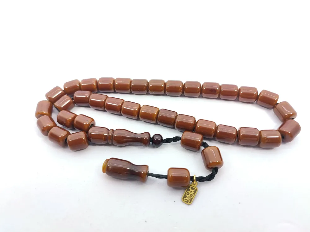 Muhammed Dabbas Usta Eseri̇ Osmanlı Torunu (Osmanlıya En Yakın) Sıkma Kehri̇bar küçük resim 3