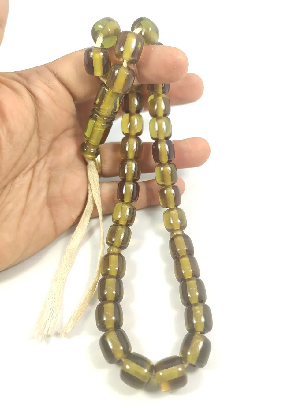 Başka Yerde Yok!!! Kelle Boy 56 Gr. Şeffaf Eski̇ İran Necef Baga küçük resim 5