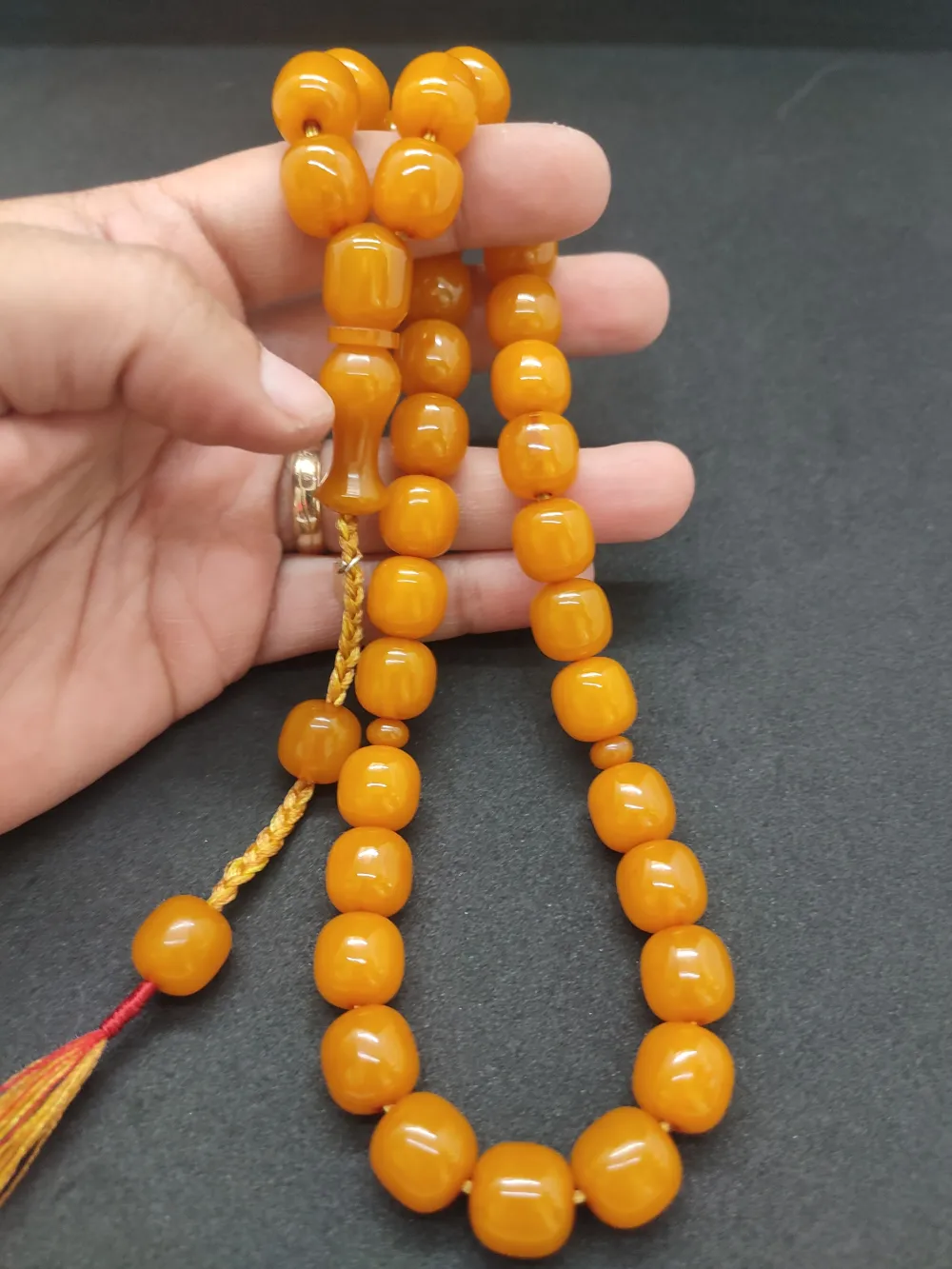 Osama Omari̇ İmzalı Eski̇ Usul Havşalı Horoz İmame 50 Yaşında Alman Faturan küçük resim 5