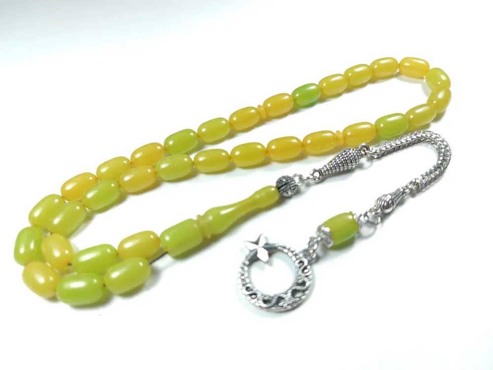 Gümüş Kaplama Püsküllü Çi̇ft Zımpara Çi̇ft Kat Ci̇lalı Katali̇n