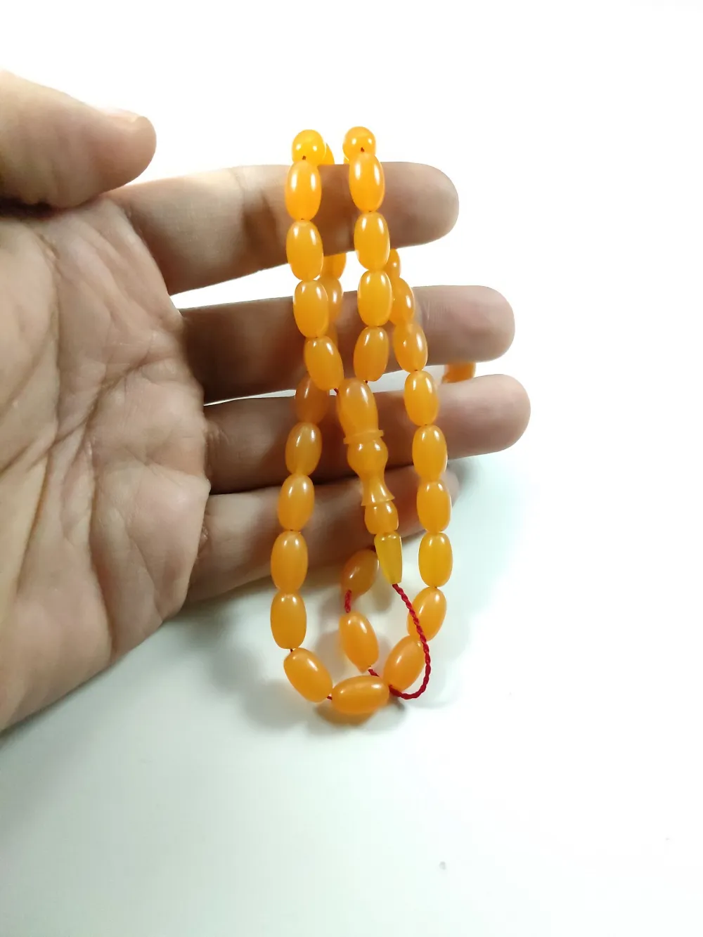 Erkan Çubukçu Usta İşi̇ İmzalı Mühürlü Sıkma Kehri̇bar küçük resim 5