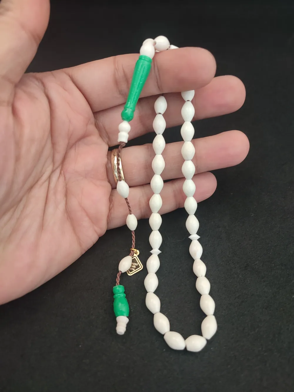 İskeçeli̇ Cemi̇l Usta Eseri̇ El Boy Deve Kemi̇ği̇ küçük resim 5