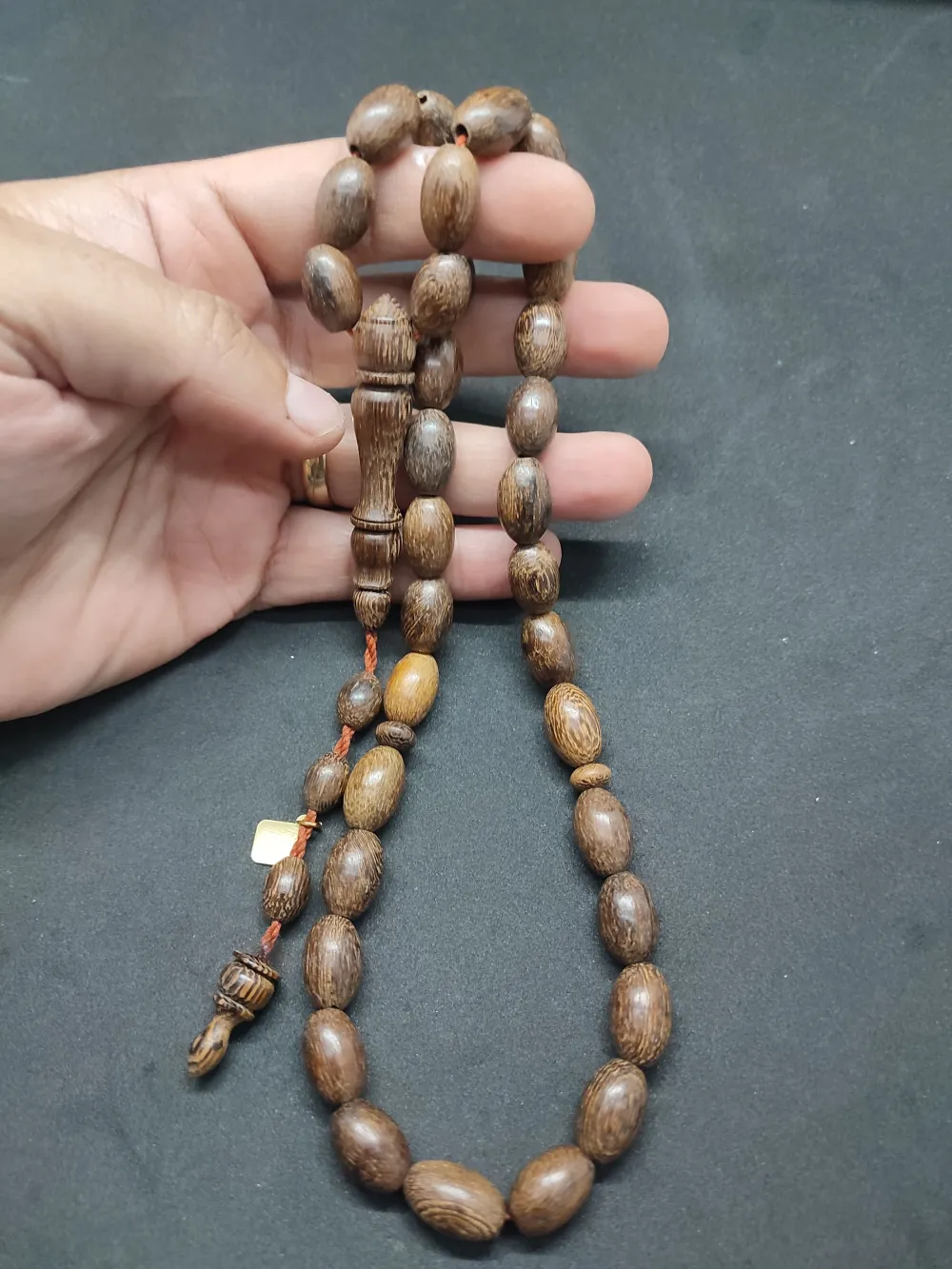 Hali̇l Hi̇lmi̇ Usta Eseri̇ İri̇ Boy Tesbi̇h Ağacı (Meli̇a Azedarach Chi̇naberry) küçük resim 5