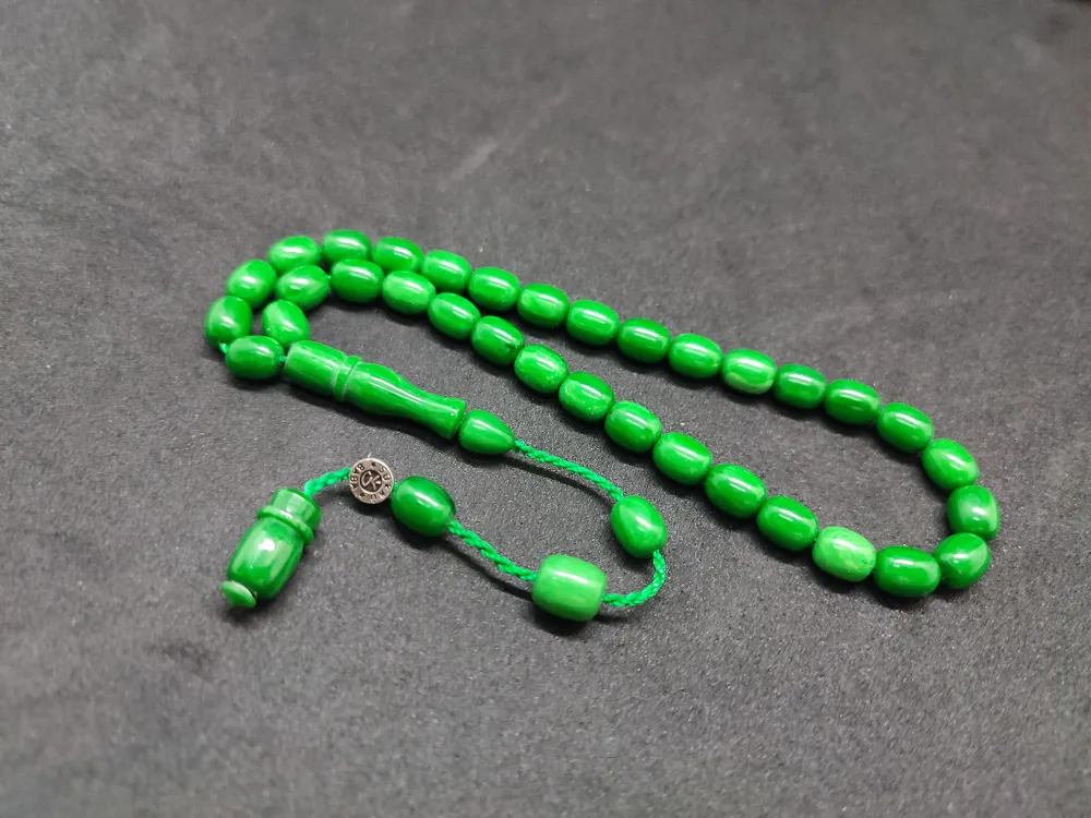 Şükrü Baba Usta İşi̇ İmzalı Mühürlü Bi̇lek Boy Kanayan Bağa küçük resim 3