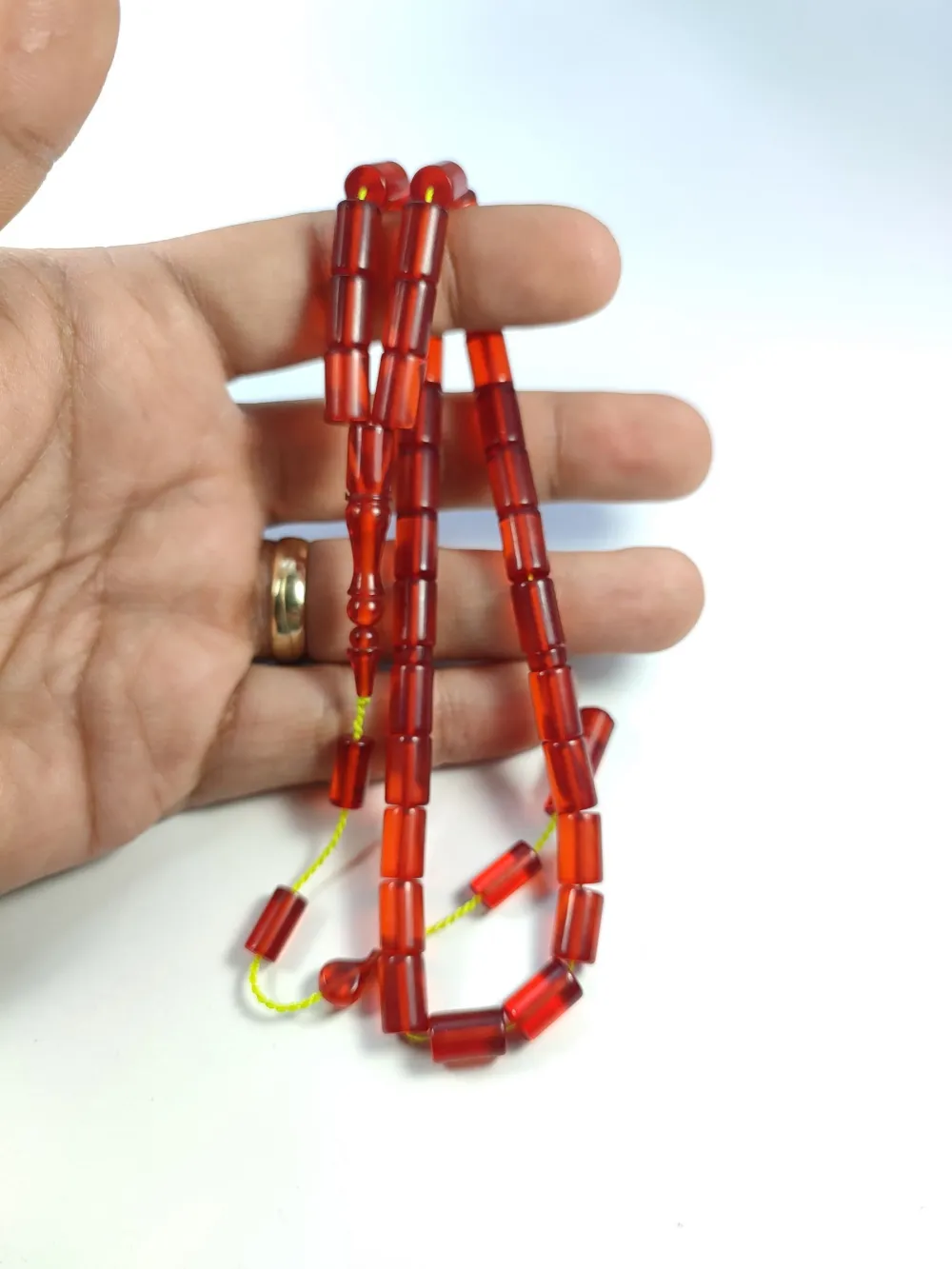 Mehmet Sancaktar Usta İşi̇ İmzalı Mühürlü  Zar Kehri̇bar küçük resim 4