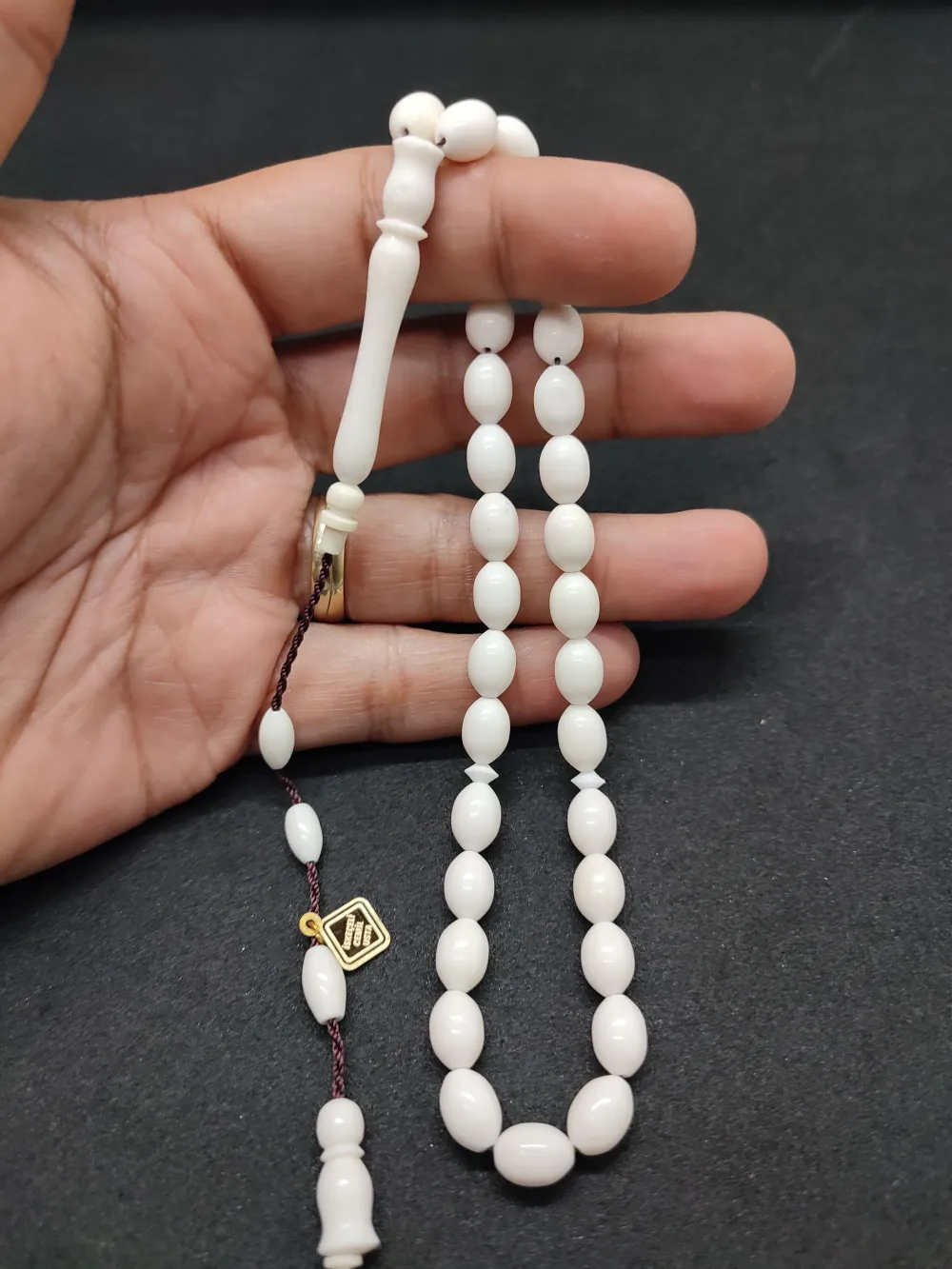 İskeçeli̇ Cemi̇l Usta Eseri̇ El Boy Naturel Deve Kemi̇ği̇ küçük resim 4