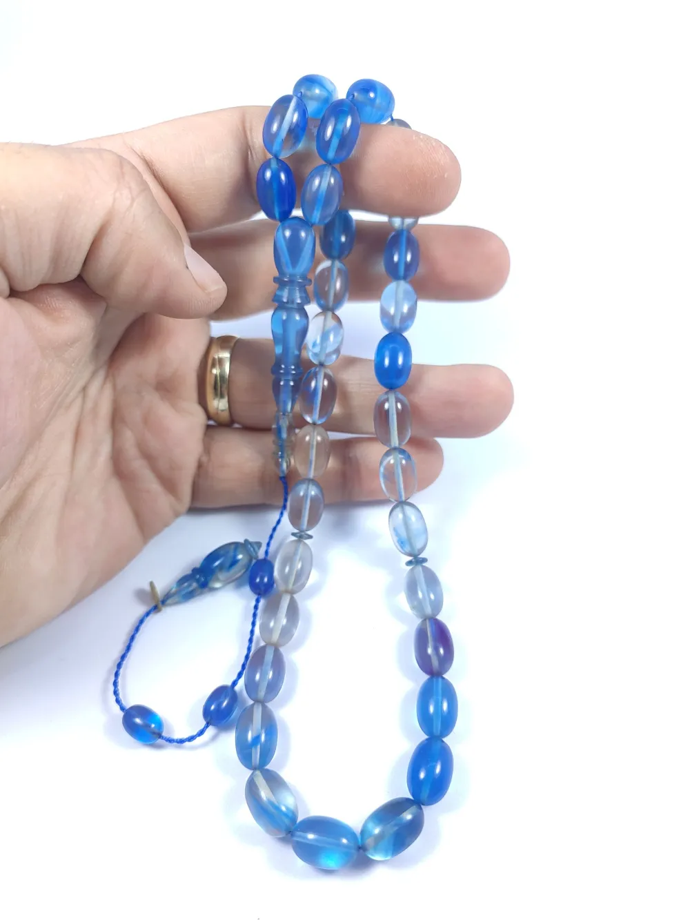 Mehmet Arıcı Usta Eseri̇ 0.6 Mm Deli̇m Çi̇ft Zımpara Çi̇ft Ci̇lalı Katali̇n Obje küçük resim 4