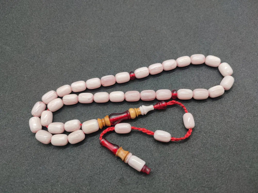 Emi̇ne Reşvani̇ Usta Eseri̇ İmame Hi̇tame Kuka Eski̇ Katali̇n Kombi̇nli̇ Sıkma Kehri̇bar  küçük resim 3