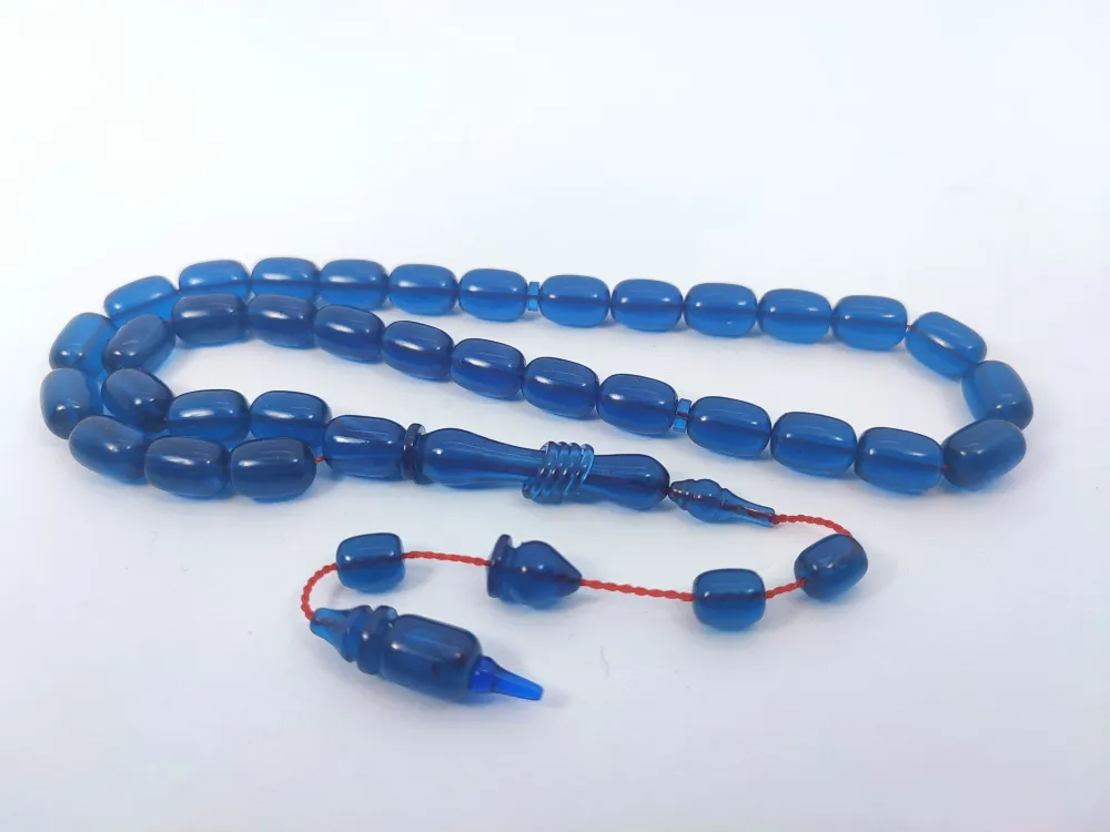 Ahmet Eryılmaz Usta Eseri̇ 0.6 Şeffaf Deli̇m İmame Halkalı Çi̇ft Ci̇lalı Alman Zar küçük resim 3