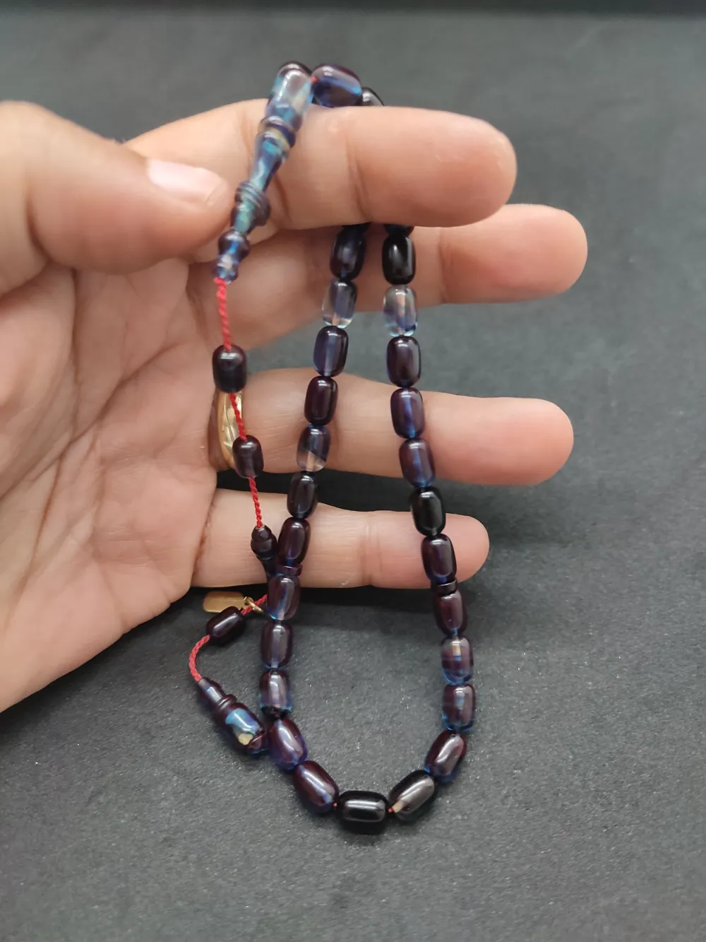 Furkan Gül Usta Eseri̇ El Boy İmame Halkalı Ateş-İ Kehri̇bar küçük resim 4