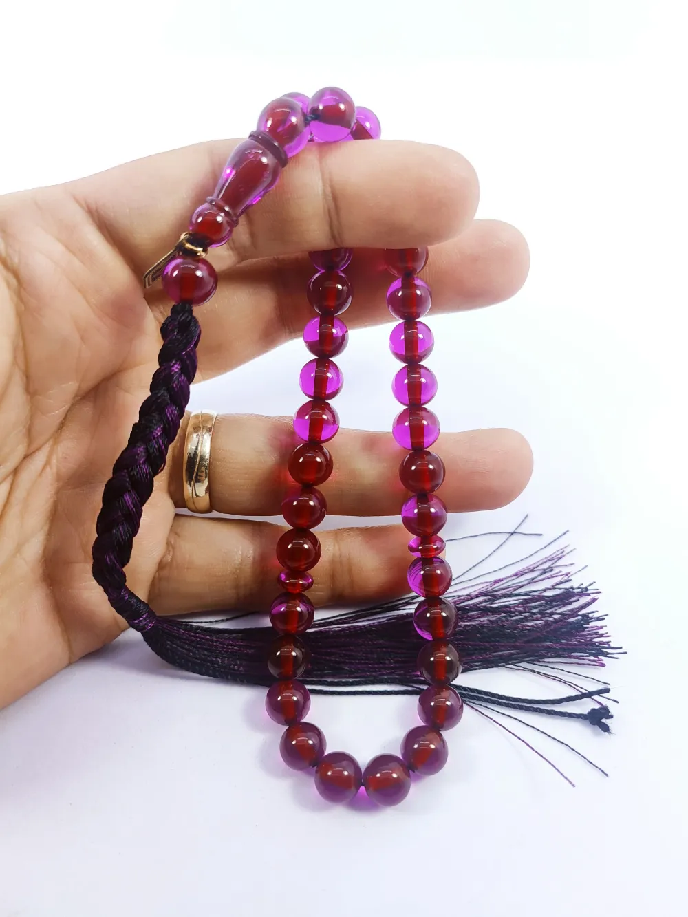 Junai̇d Hasan Usta Eseri̇ Eski̇ Usul Çalışılmış El Boy Necef küçük resim 5