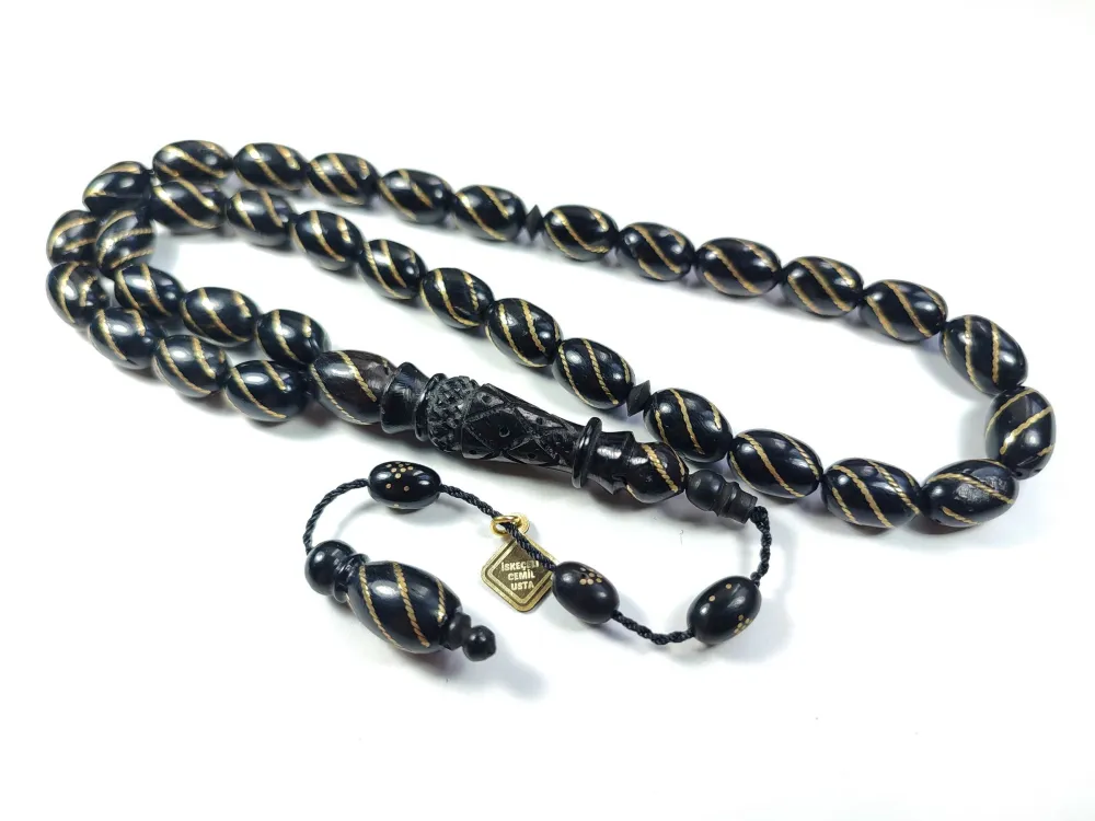 İskeçeli̇ Cemi̇l Usta İşi̇ İmzalı Mühürlü 925 Ayar Gümüş Çakım  Kuka