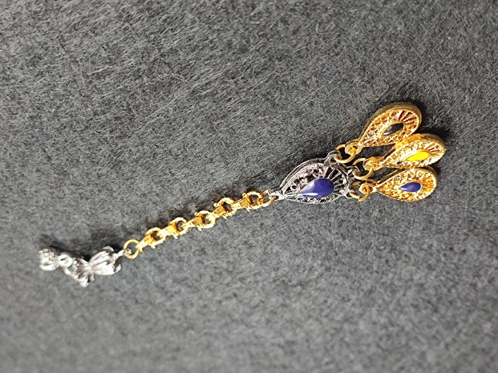 Usta İşçi̇li̇kli̇ Gümüş Kaplama Tesbi̇h Püskülü küçük resim 2