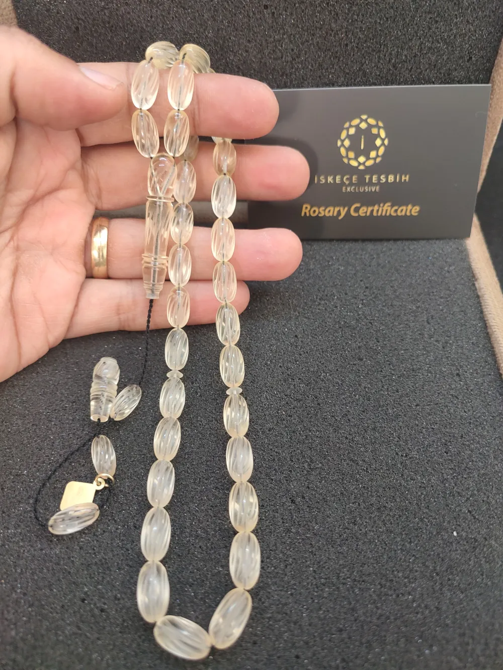 İskeçeli̇ Cemi̇l Usta Eseri̇ Vıp Kutulu 22.07 Gr. Kalem Oyma Ukrayna Damla Kaya küçük resim 5