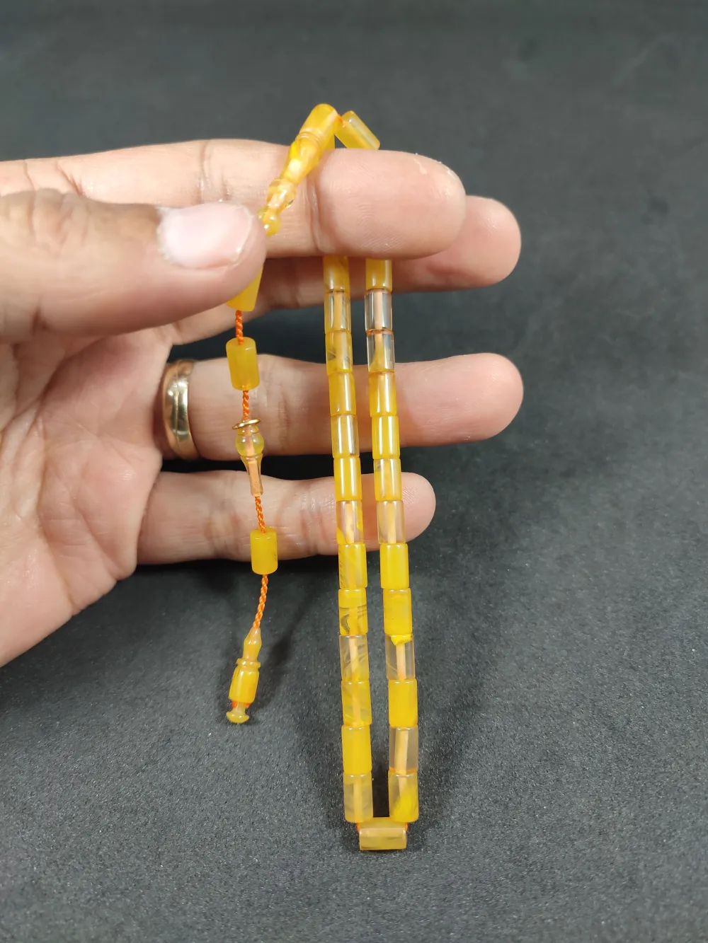 Mehmet Mercan Usta Eseri̇ Bi̇lek Boy Ok Gi̇bi̇ Kesme Sıkma Kehri̇bar küçük resim 4