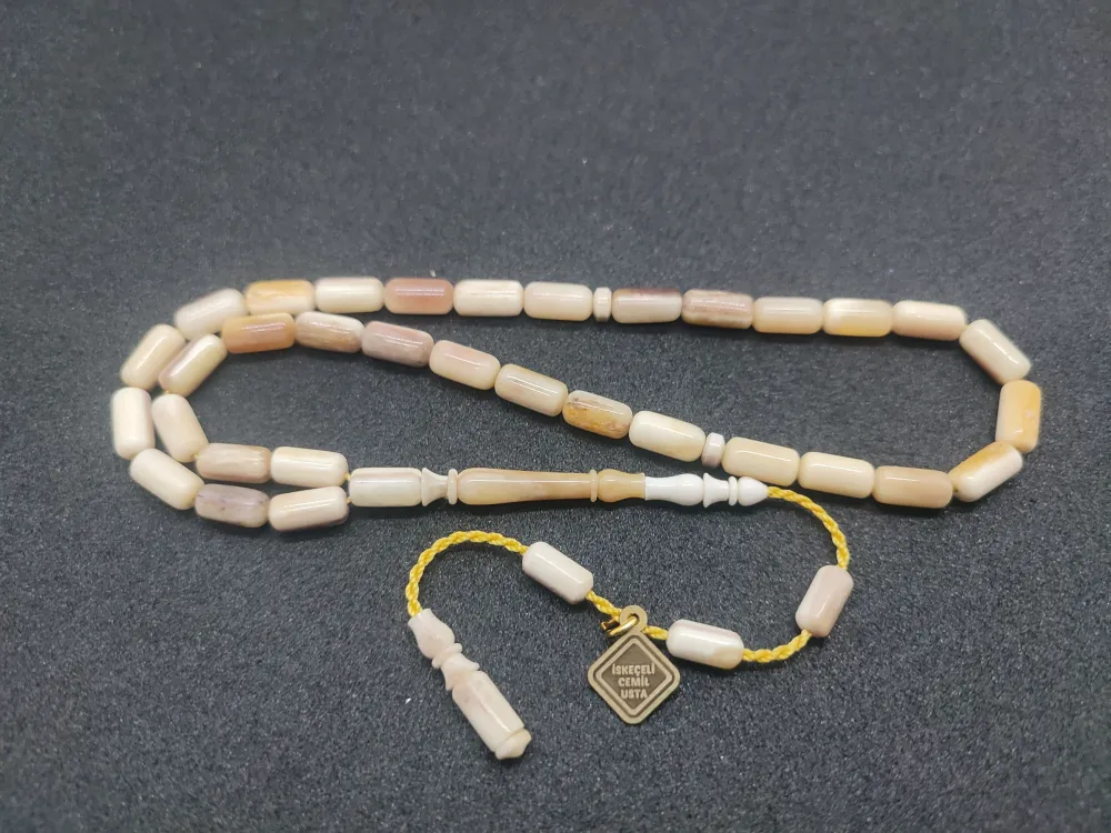 İskeçeli̇ Cemi̇l Usta İşi̇ 11.48 Gr Kendi̇ne Has Dokusu Ve Kokulu Deve Kuşu Kemi̇ği̇ küçük resim 4