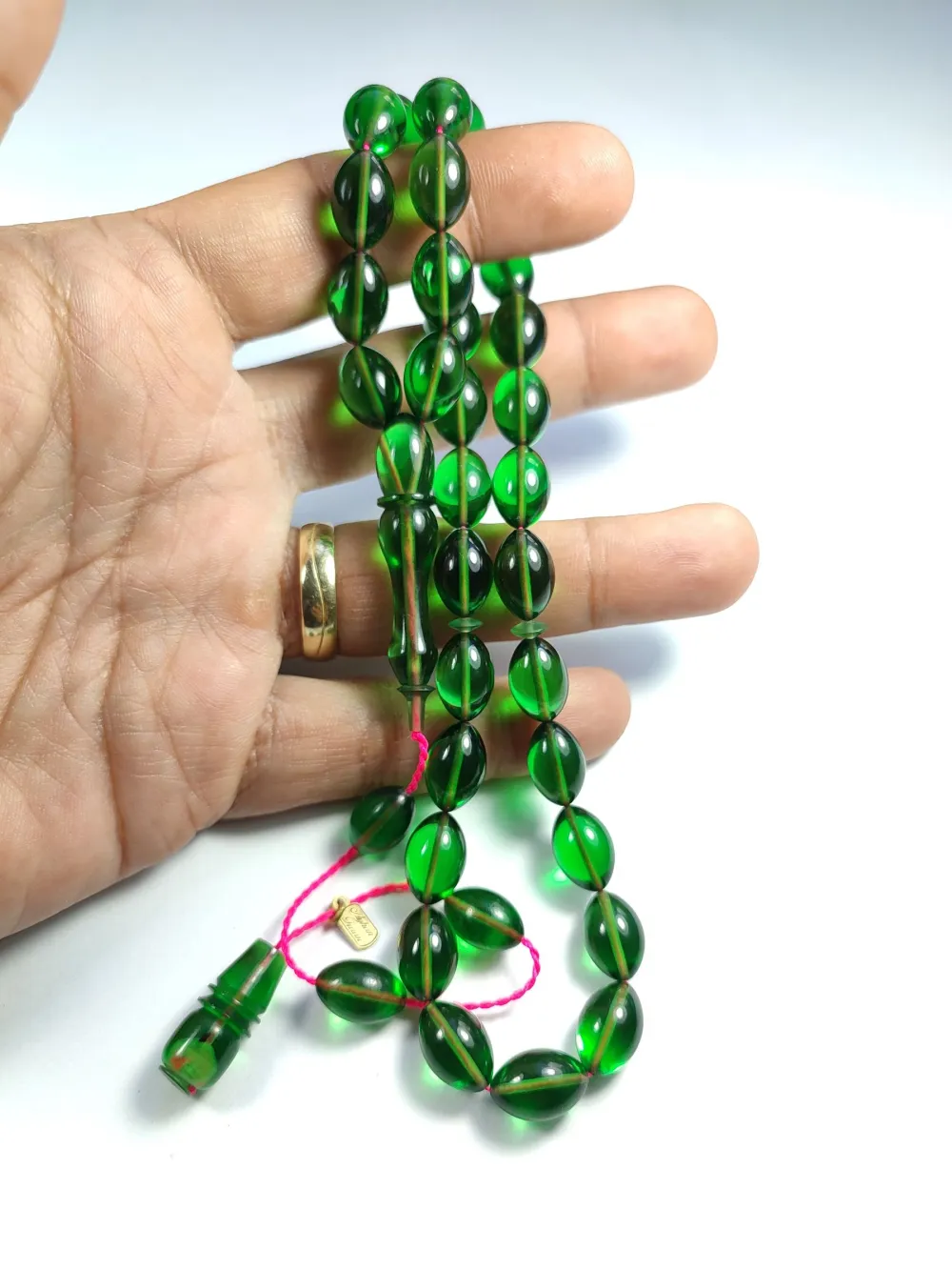 Ayhan Turan Usta İşi̇ İmzalı Mühürlü 0.6 Şeffaf Deli̇m Alman Zar küçük resim 5