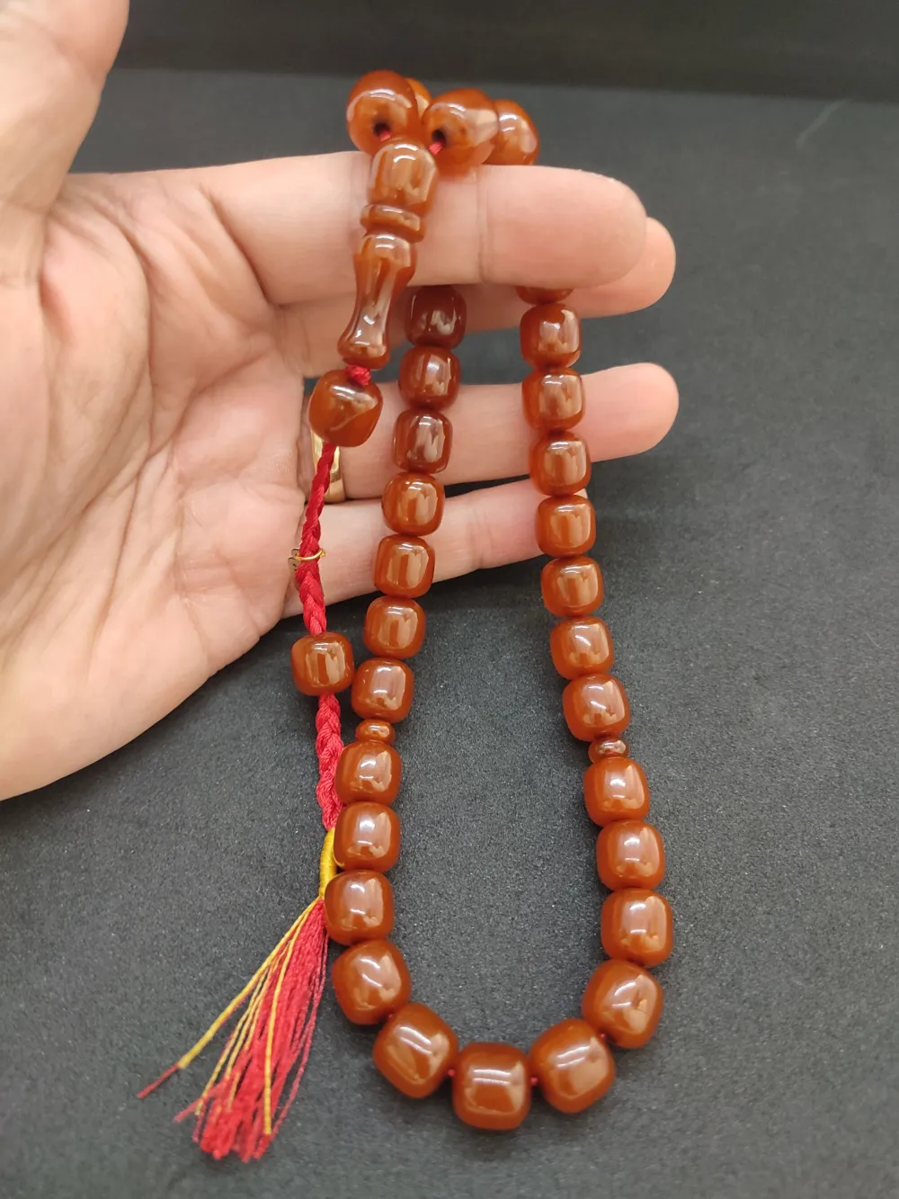 Osama Omari̇ İmzalı Eski̇ Usul Havşalı Horoz İmame 50 Yaşında Alman Faturan küçük resim 5