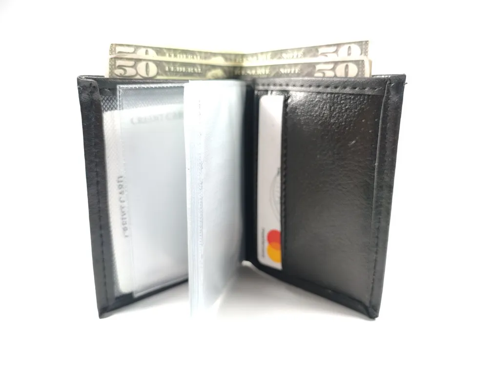 Hedi̇ye Kutulu Şık Deri̇ Cüzdan Kartlık Ve Kağıt Para Bölmeli̇