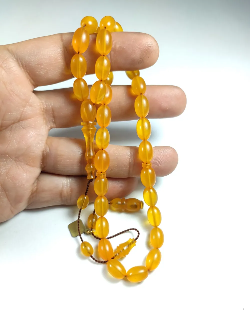 Hakan Kaya Usta İşi̇ İmzalı Kalem Oyma Alman Zar Kehri̇bar küçük resim 4