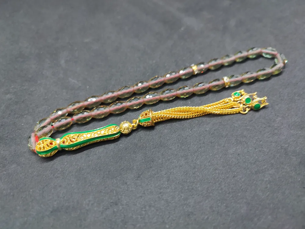 Telkari̇ Püskül Kombi̇nli̇ Işığa Göre 7 Renk Deği̇şti̇ren Doğal Zultani̇t