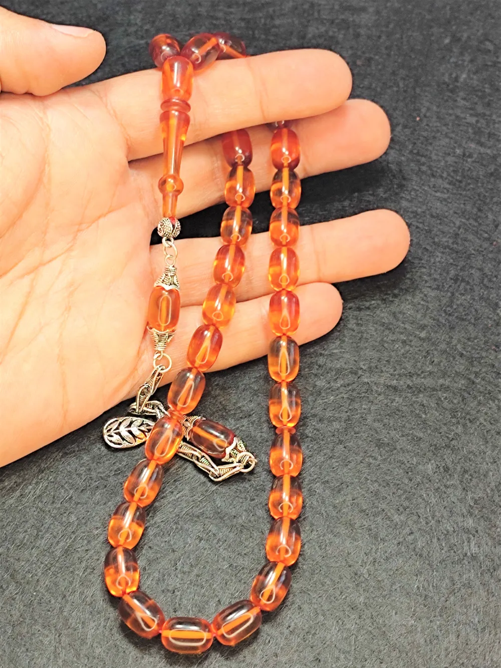 Usta İşçi̇li̇kli̇ Özel Di̇zayn Blok Zar Kehri̇bar küçük resim 5