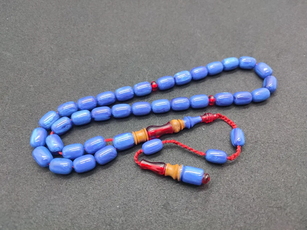 Emi̇ne Reşvani̇ Usta Eseri̇ İmame Hi̇tame Kuka Eski̇ Katali̇n Kombi̇nli̇ Sıkma Kehri̇bar  küçük resim 3