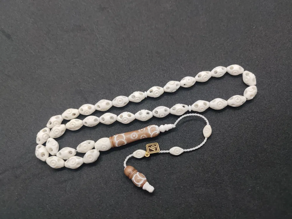 Başka Yerde Yok!!! İskeçeli̇ Cemi̇l Usta Eseri̇ Full Kalem Oyma  Deve Kemi̇ği̇