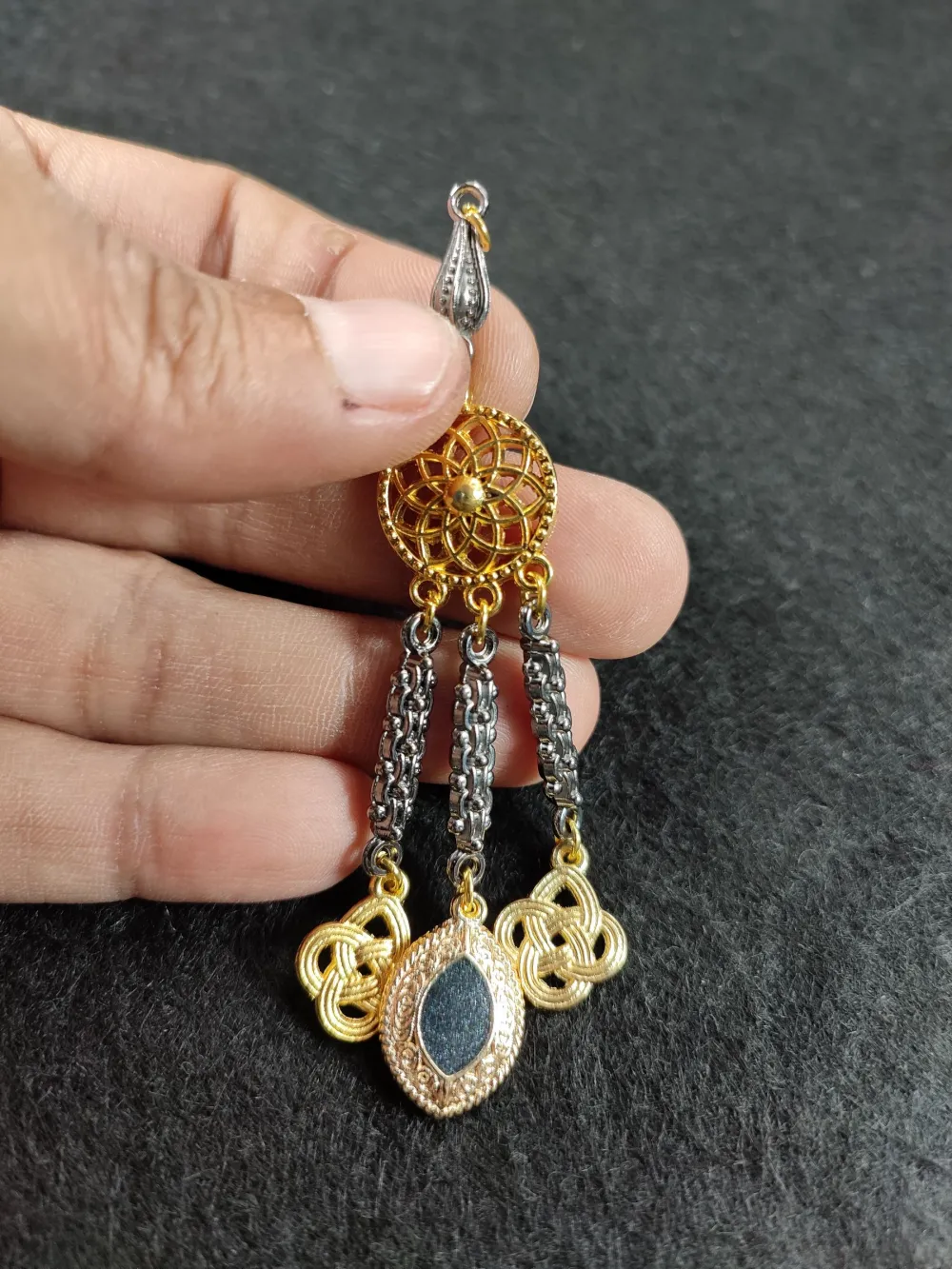 Alman Gümüş Tesbi̇h Püskülü küçük resim 2