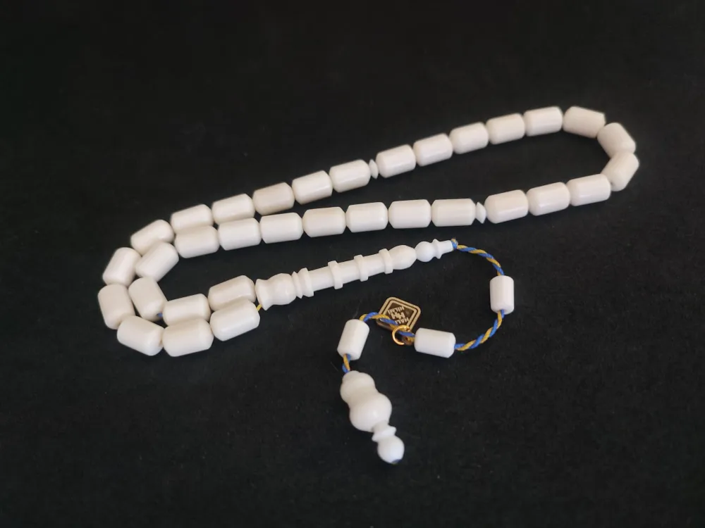 İskeçeli̇ Cemi̇l Usta Eseri̇ Mi̇nare Model Natural  Deve Kemi̇ği̇