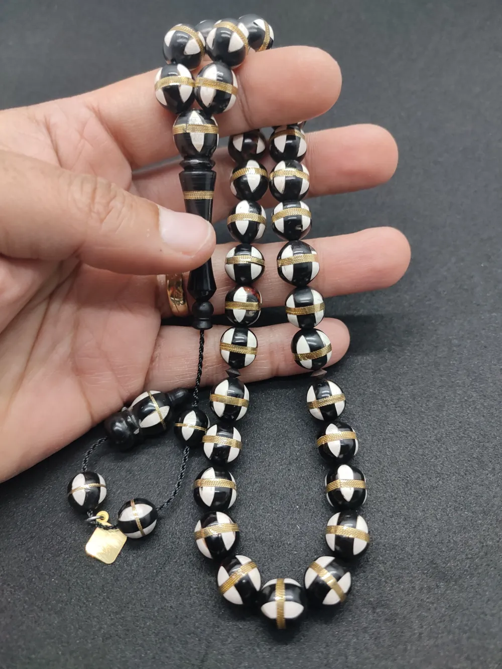 Hali̇l Hi̇lmi̇ Usta Eseri̇ İri̇ Boy Mi̇neli̇ Gümüş Sarmal  Kuka küçük resim 4