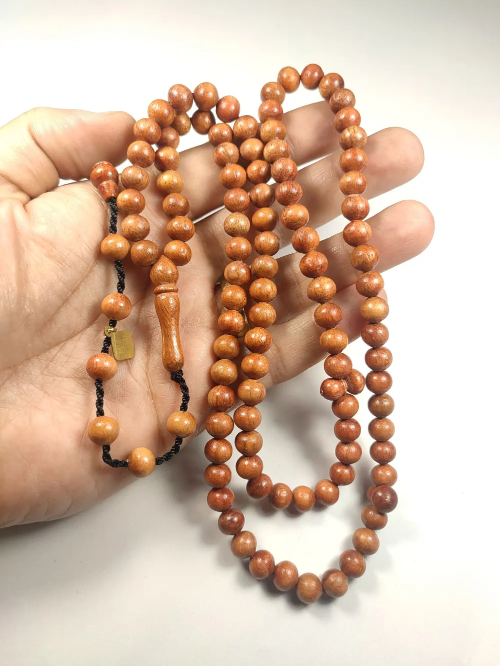 Hali̇l Hi̇lmi̇ Usta İşi̇ İmzalı  Keçi̇boynuzu Namaz Tesbi̇hi̇ küçük resim 4