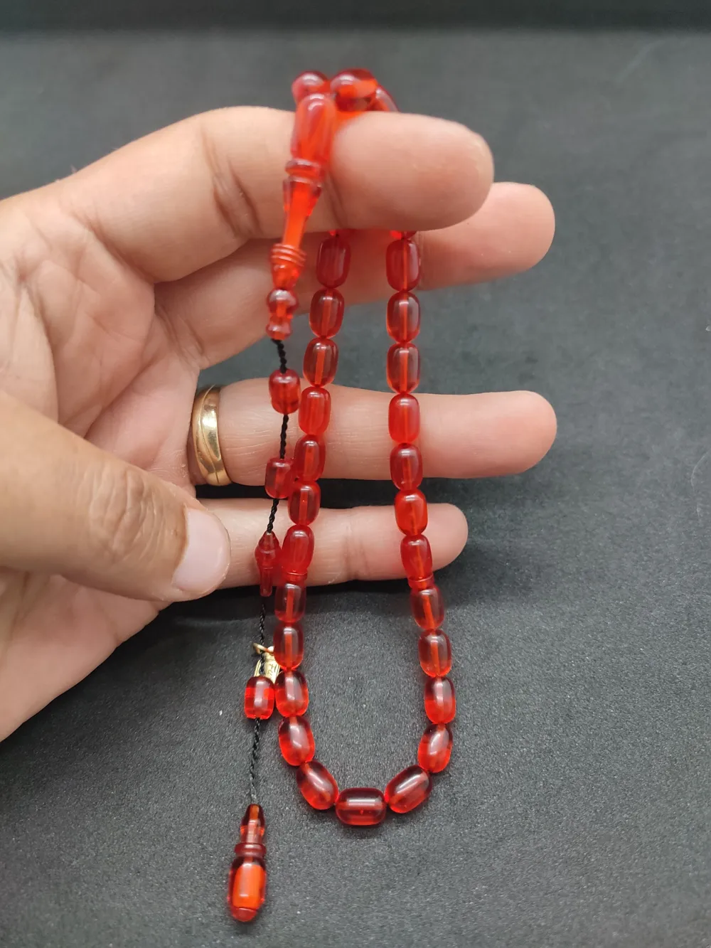 Furkan Gül Usta Eseri̇ El Boy İmame Halkalı Yemen Zar Kehri̇bar