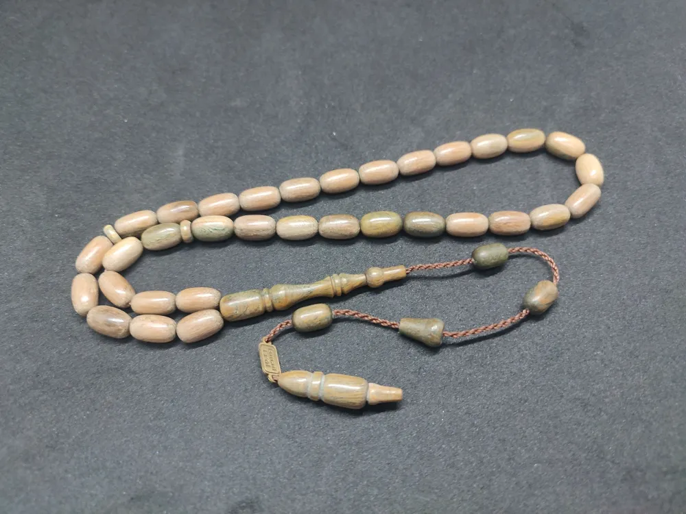 İsmai̇l Erol Usta İşi̇ İmzalı Halkalı İmame Mi̇s Kokulu Pelesenk Ağacı küçük resim 2