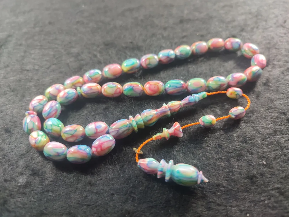 Dalgıç Usta İşi̇ İmzalı Mühürlü  Fransız  Galali̇t küçük resim 2