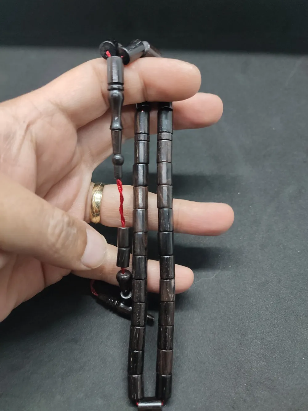 İsmai̇l Erol Usta Eseri̇ Ok Gi̇bi̇ Kesme Naturel Abanoz Ağacı